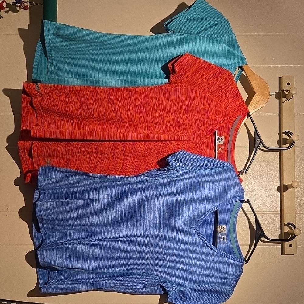 RBX Women's Short Sleeve Tees - Blue, Red, Turquoise